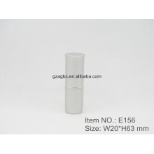 Simple Aluminum Cylindrical Lipstick Tube Container E156, cup size12.1/12.7,Custom color